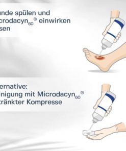 Anwendung Microdacyn Lösung